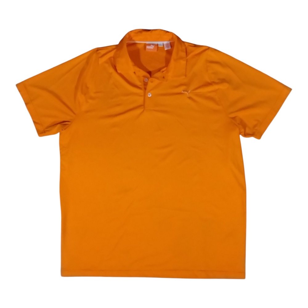Puma Men's Orange Golf Shirt